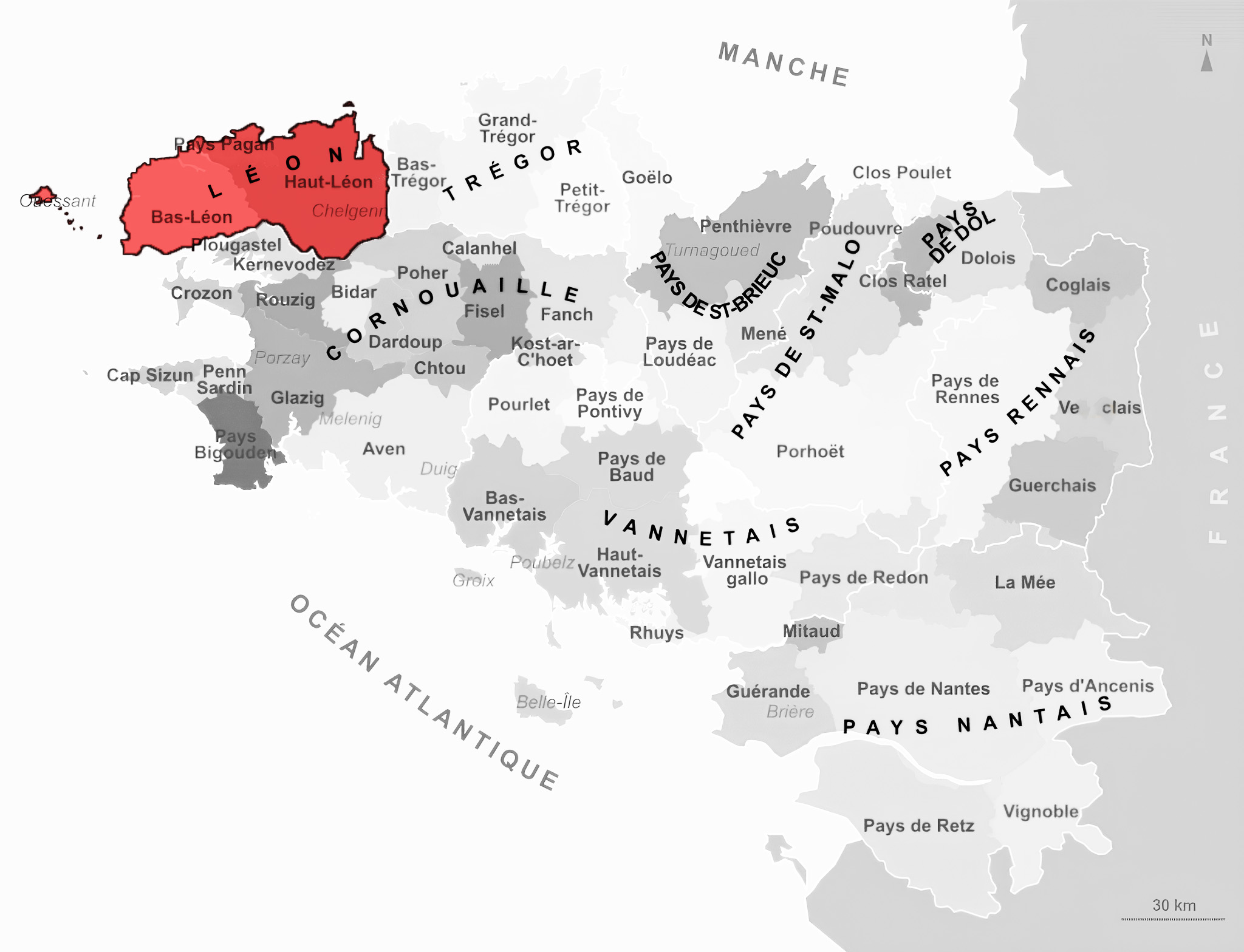 Carte de Léon