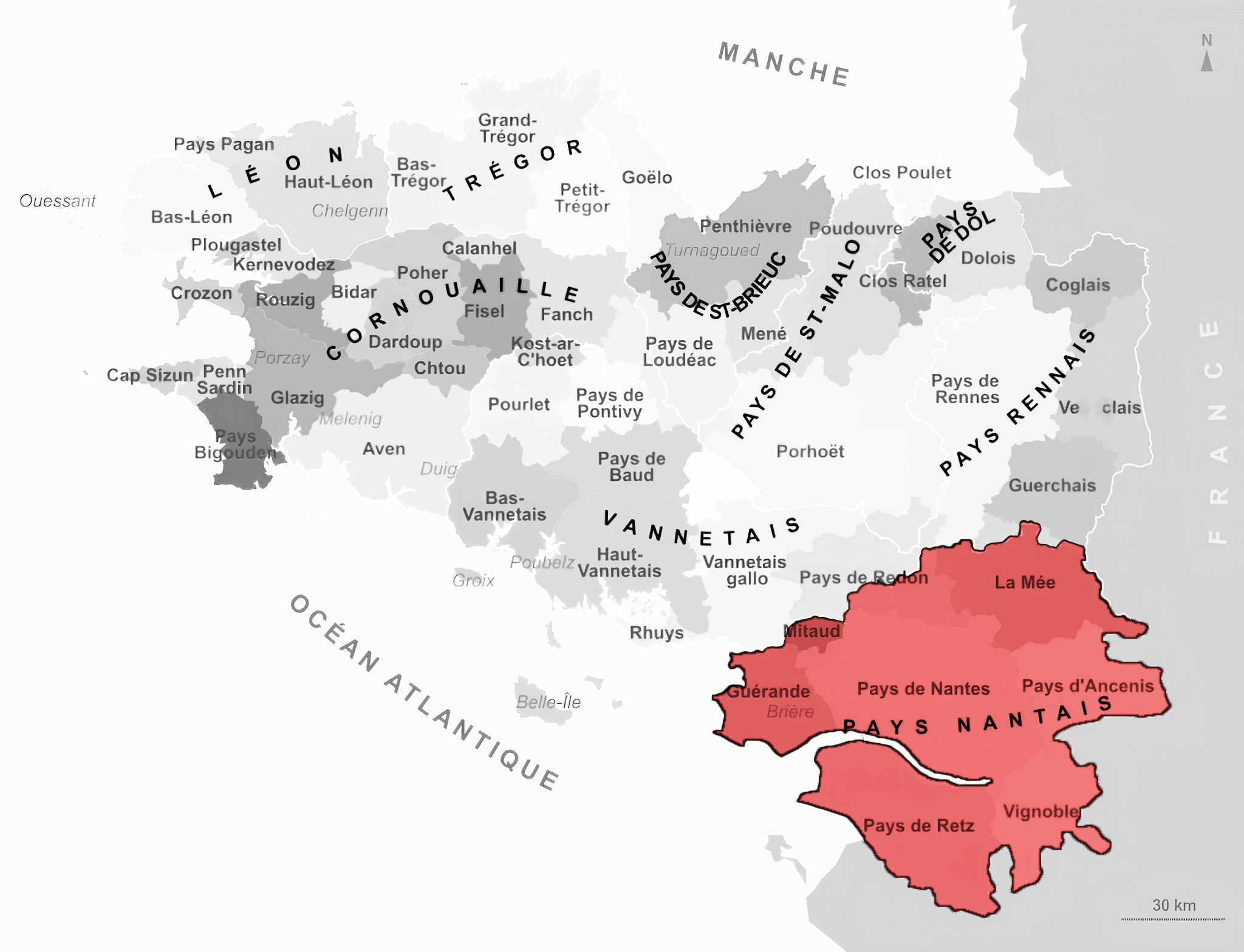 Carte de Nantais
