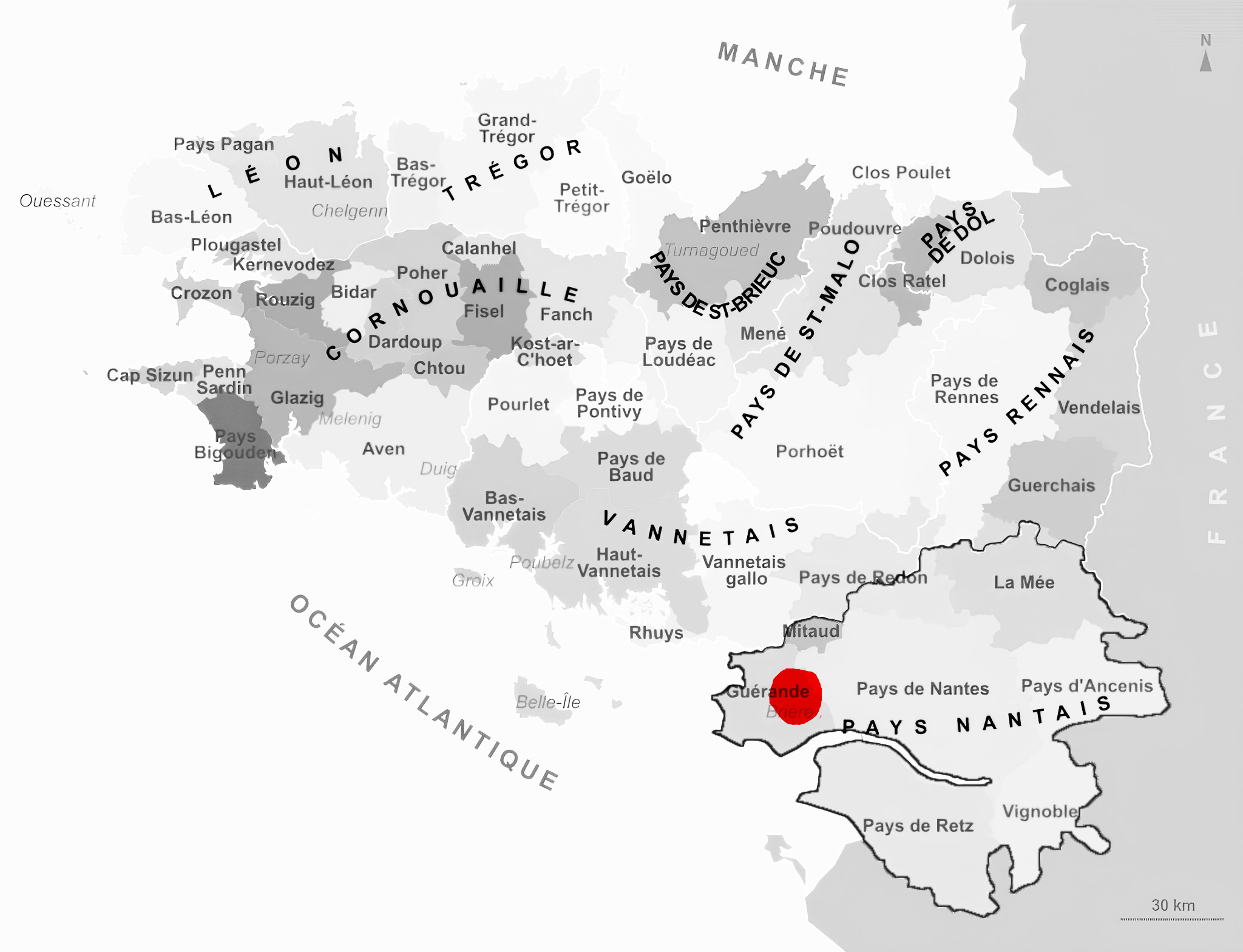 Carte de Beriere