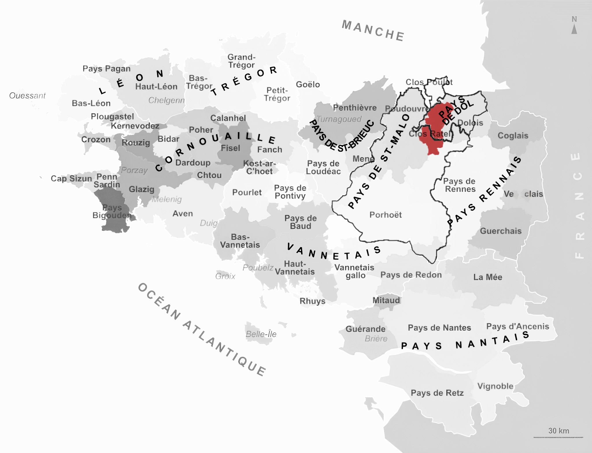 Carte de Cllôz Ratè