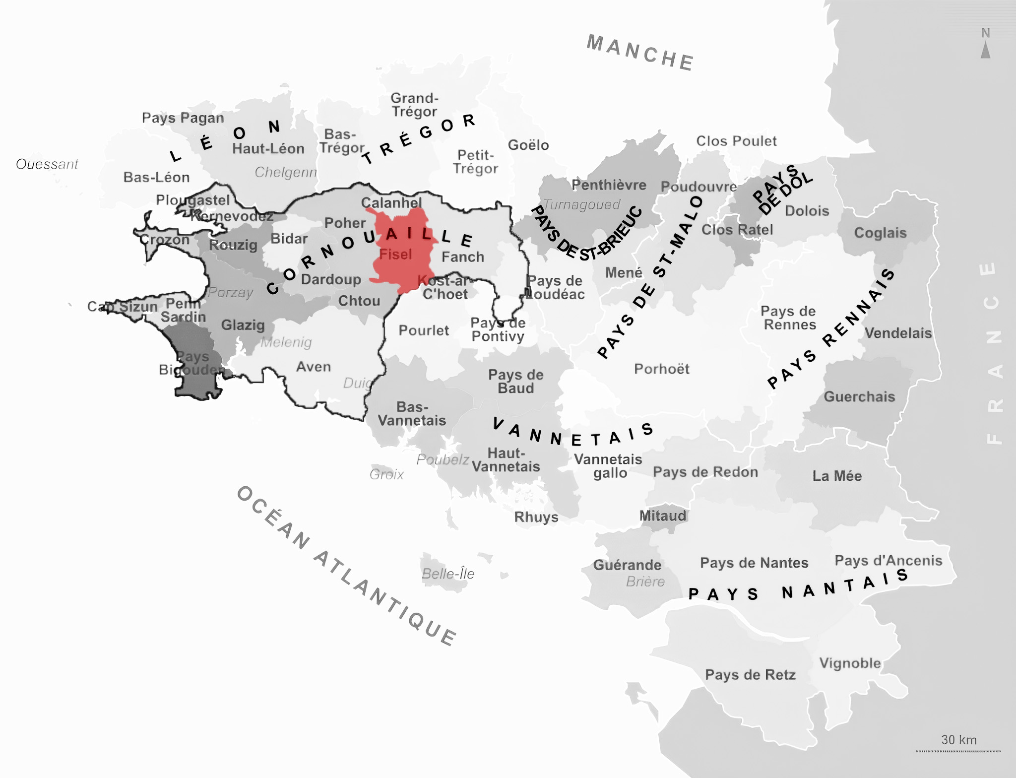 Carte de Fisel