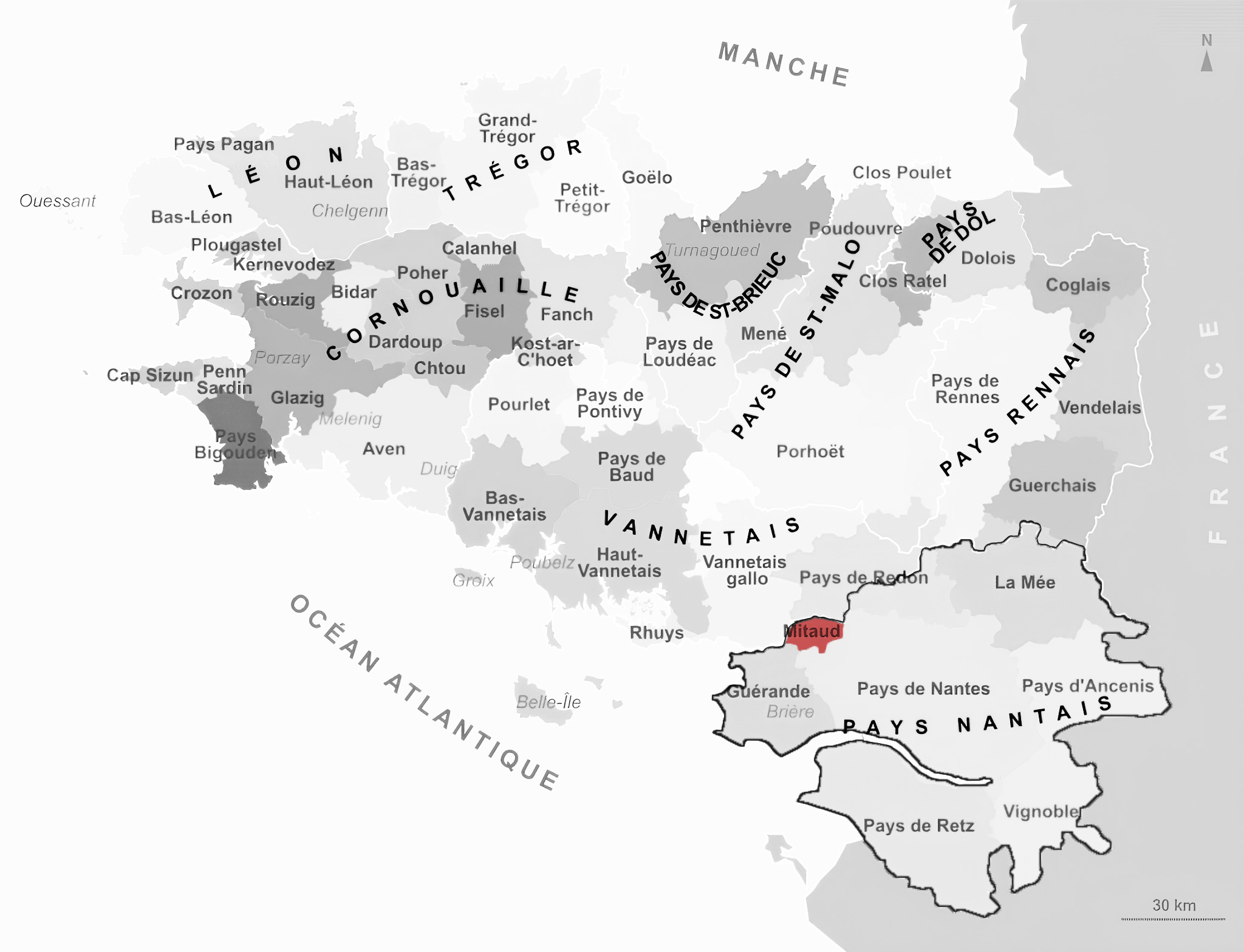 Carte de Mitaud