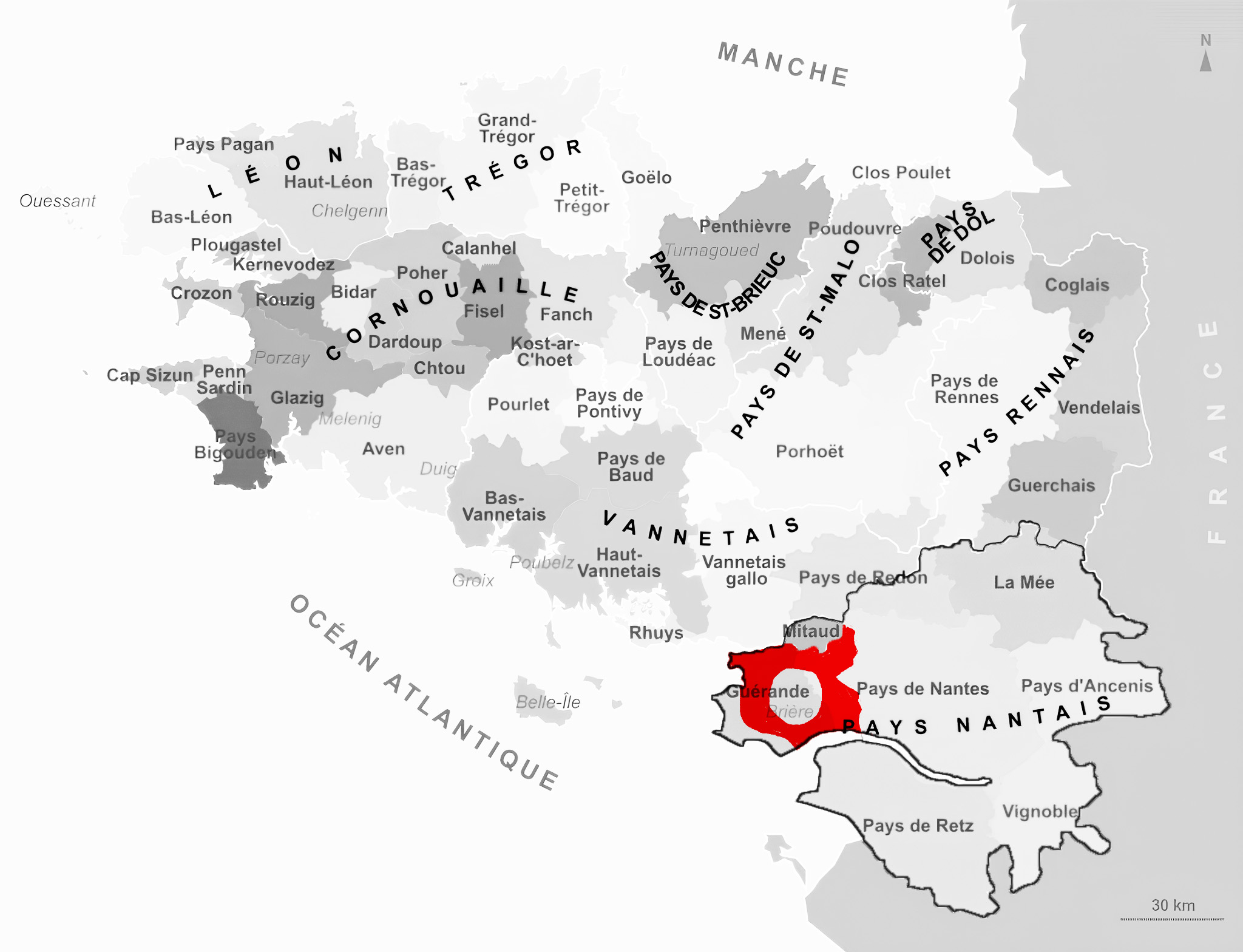 Carte de Métayer